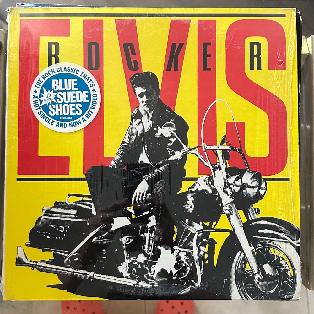 Vintage Elvis ROCKER 50th Anniversary Album